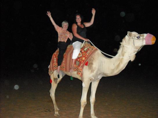 Riding a camel Dubai Desert