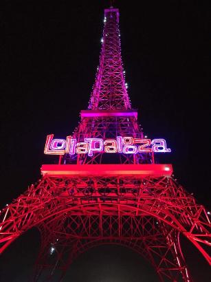 Lollapalooza music festival, Paris