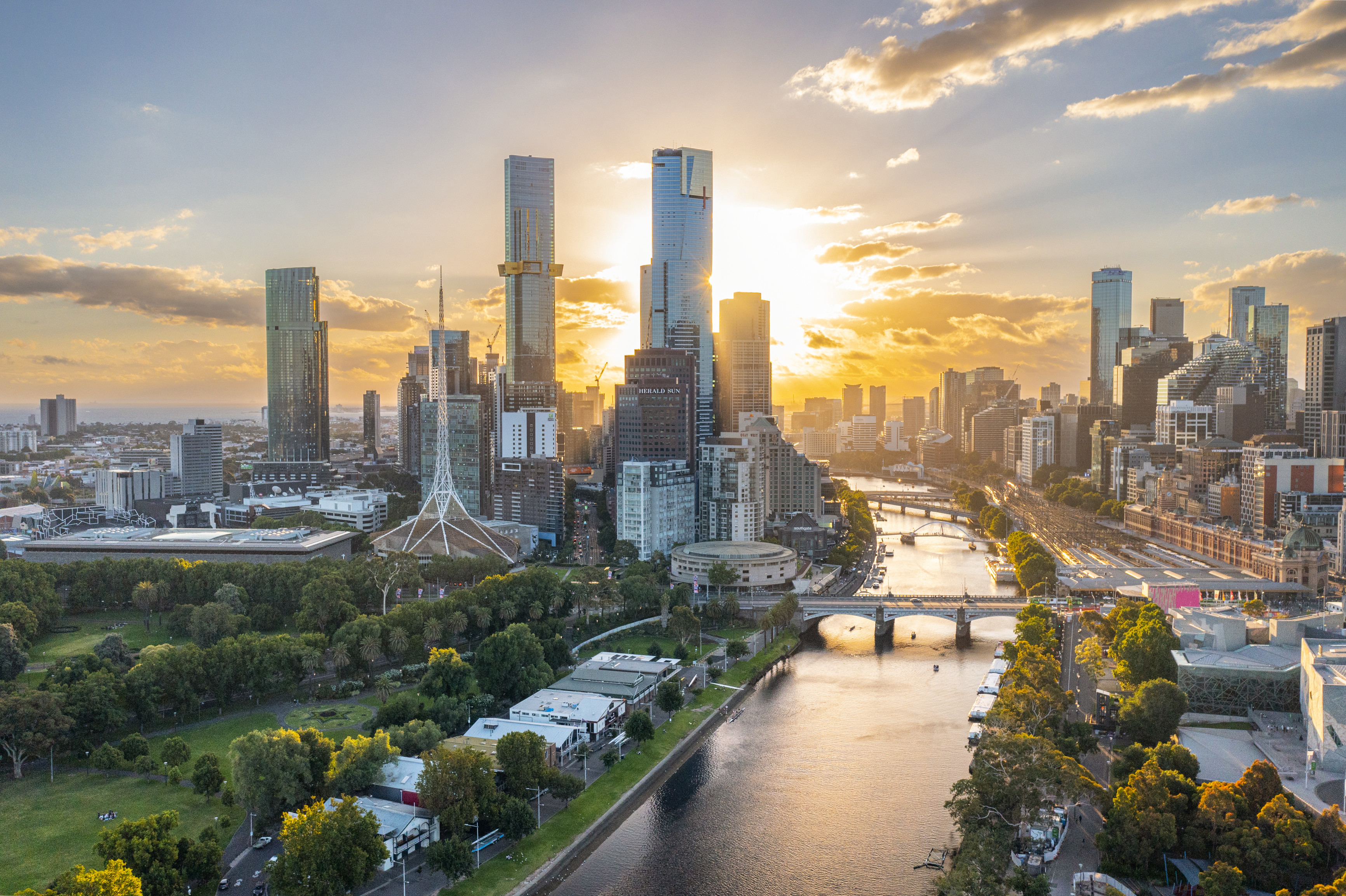 Melbourne Skyline